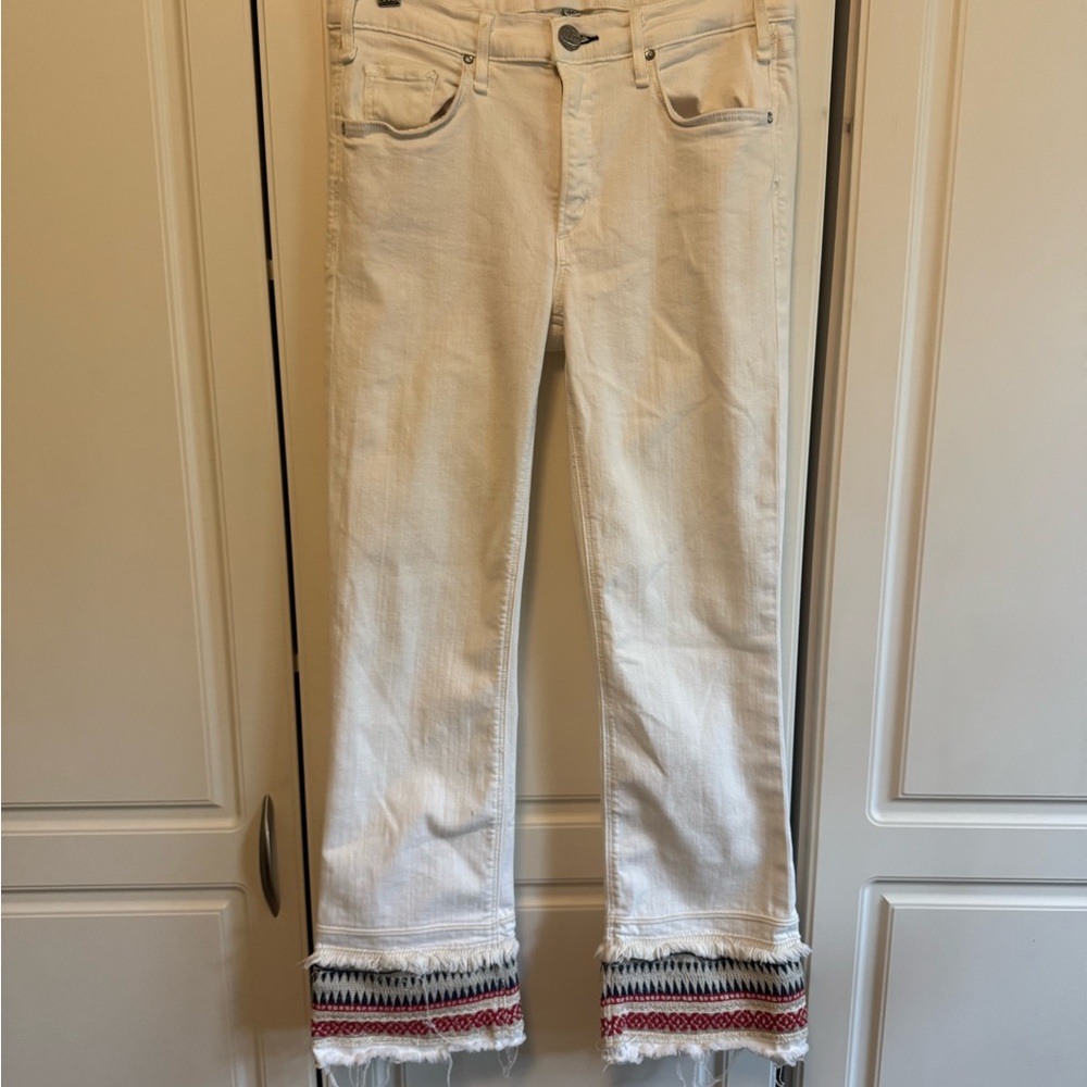 McGuire Ambrosio Majorette Kick Flare Cropped Jeans